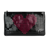Loubiposh Valentine Spike Crossbody, back view